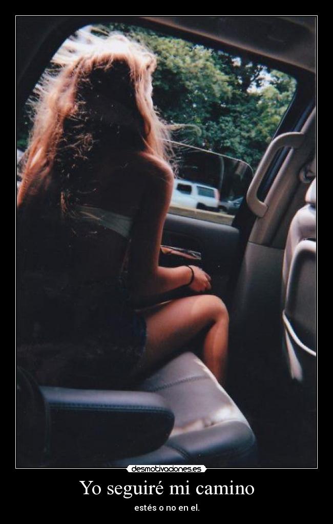 Yo seguiré mi camino -