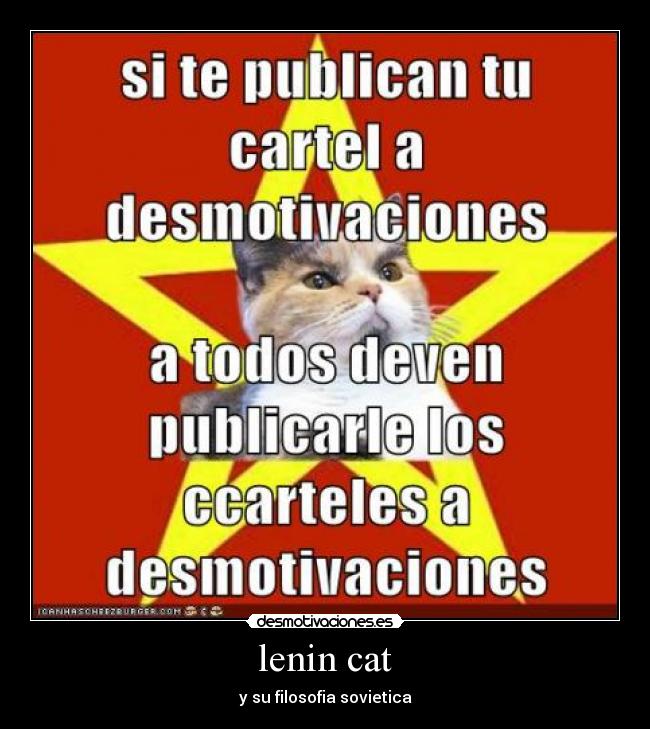 lenin cat - y su filosofia sovietica