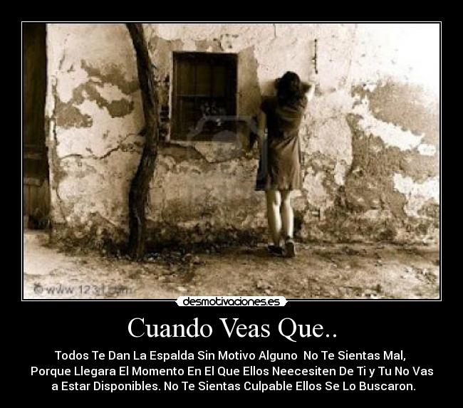 Cuando Veas Que.. -