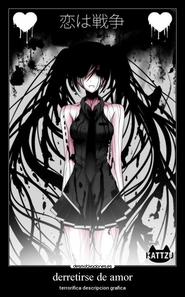 derretirse de amor - terrorifica descripcion grafica