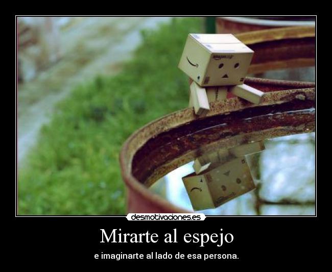 Mirarte al espejo -