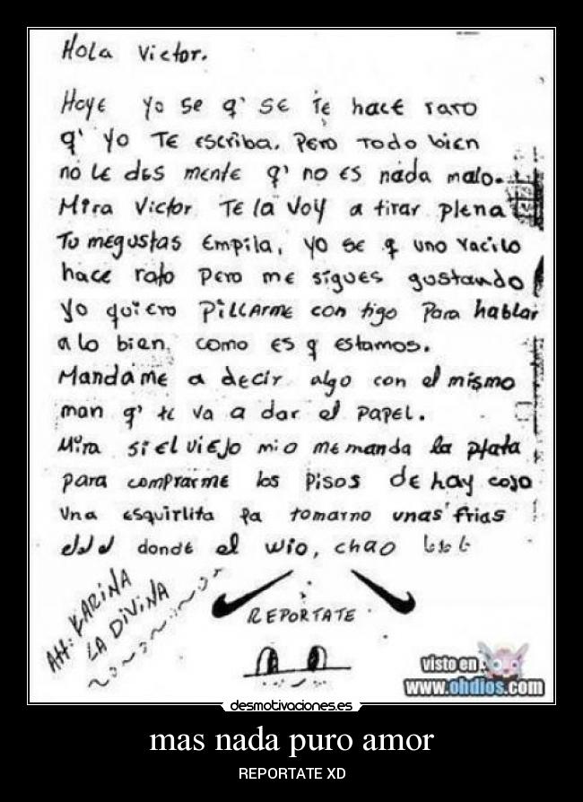 mas nada puro amor - 