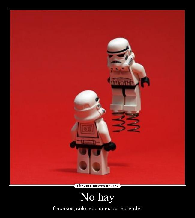 No hay -