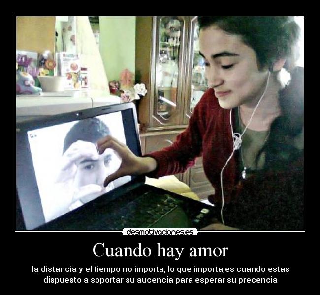 Cuando hay amor -