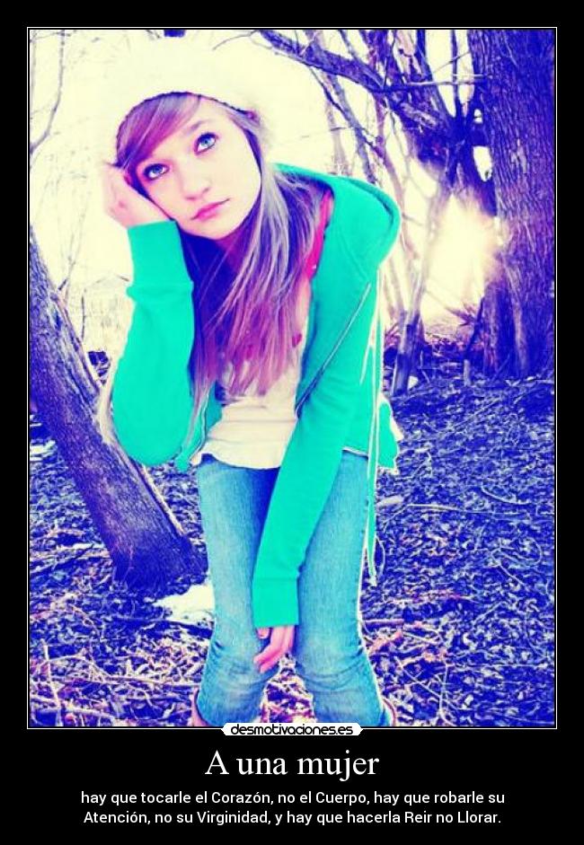A una mujer - 
