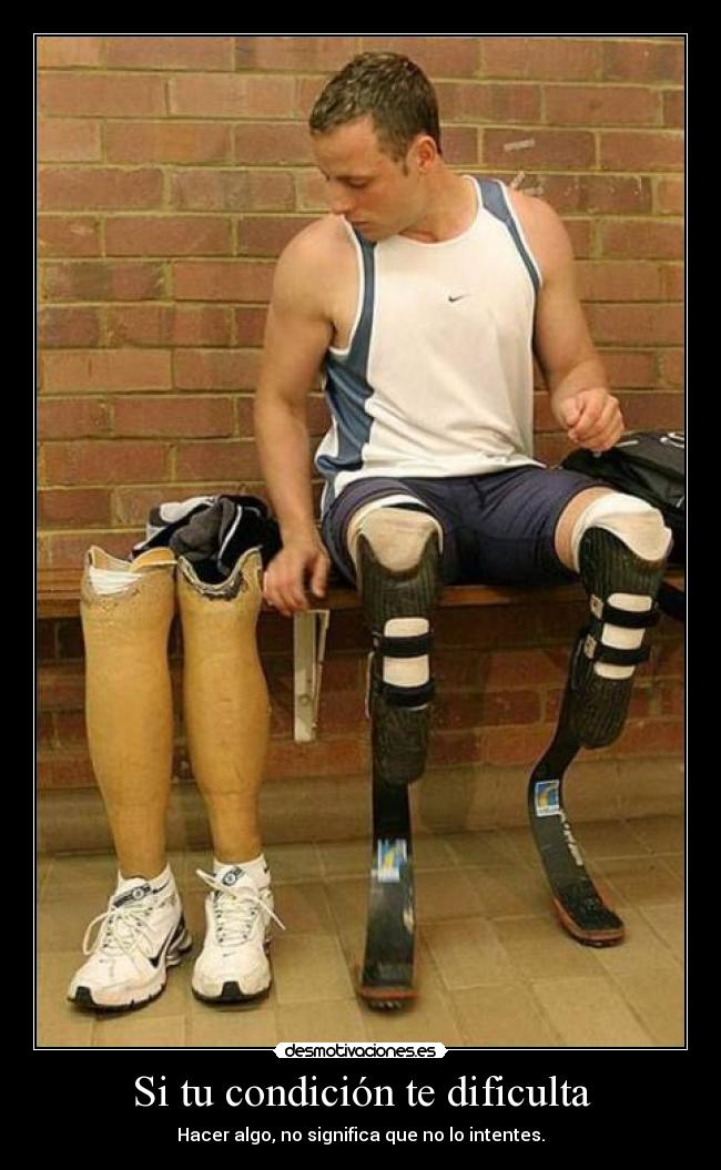 Si tu condición te dificulta - 