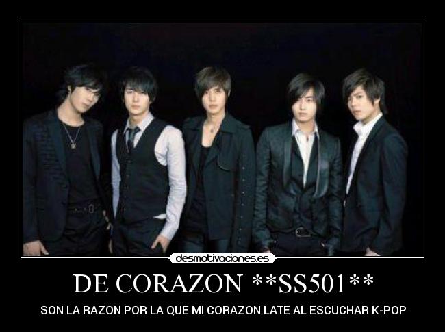 DE CORAZON **SS501** - 