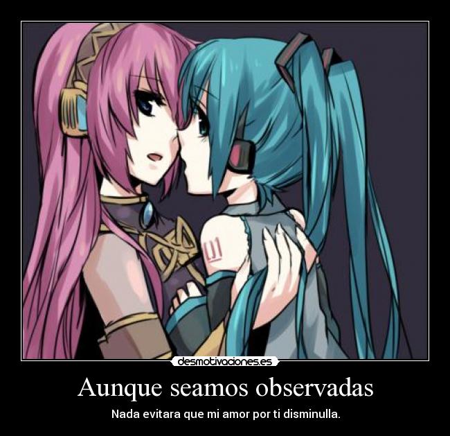 Aunque seamos observadas - 
