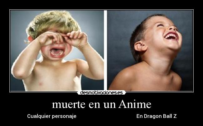 muerte en un Anime - 