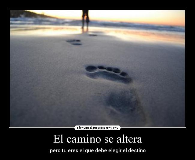 El camino se altera - 