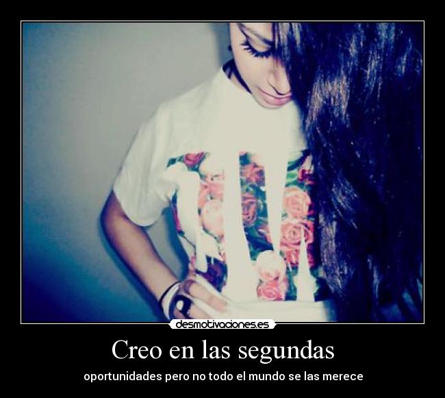 Creo en las segundas - 