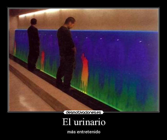 El urinario - más entretenido