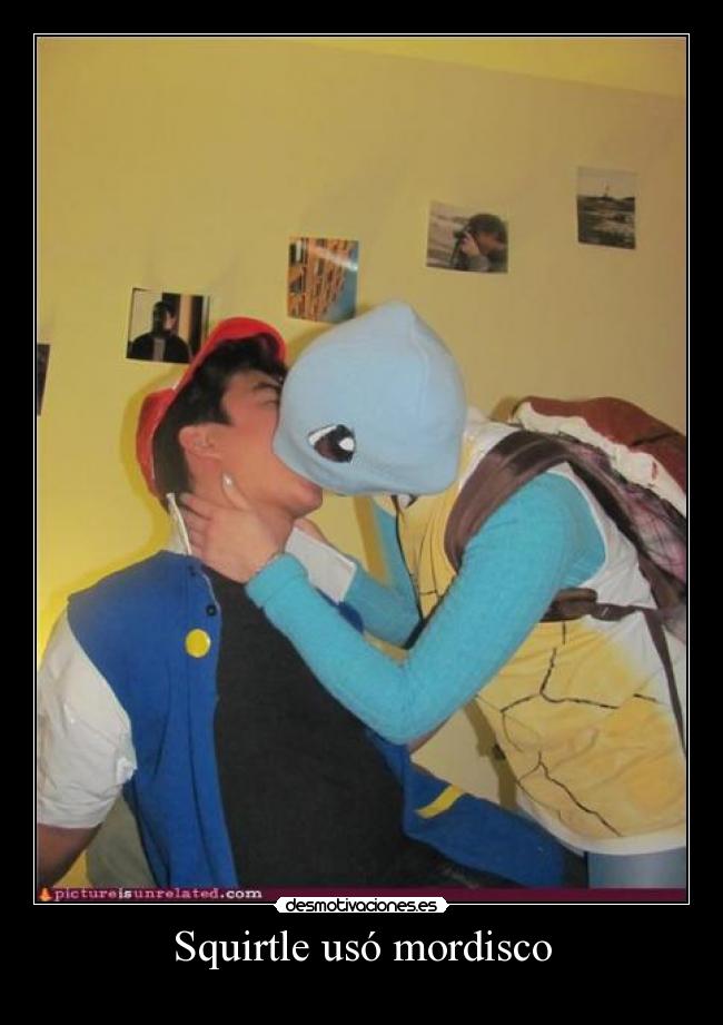 Squirtle usó mordisco - 