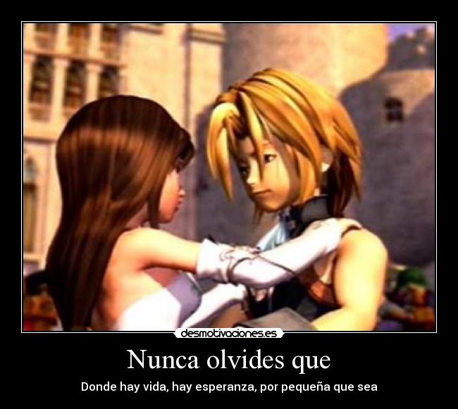 carteles frases miticas final fantasy desmotivaciones