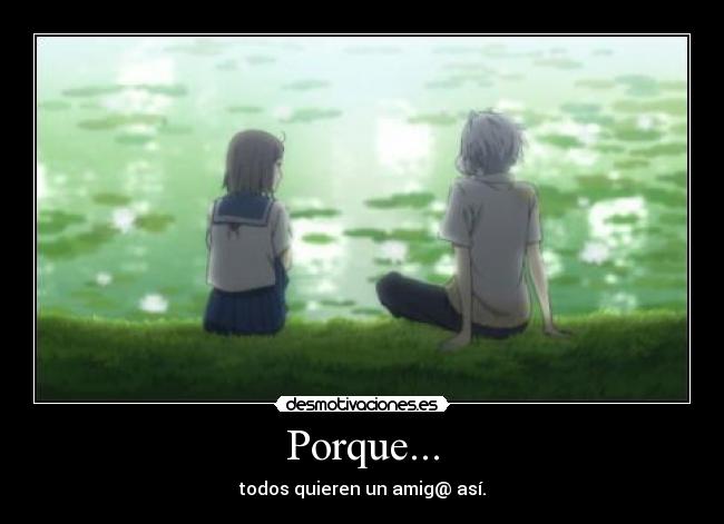 Porque... -