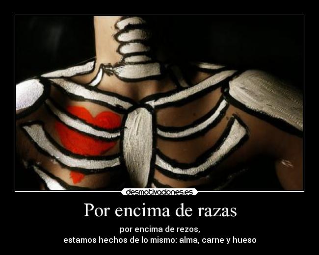 Por encima de razas -