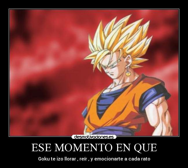 carteles goku desmotivaciones