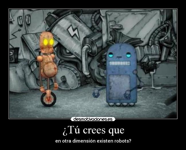 carteles robots desmotivaciones