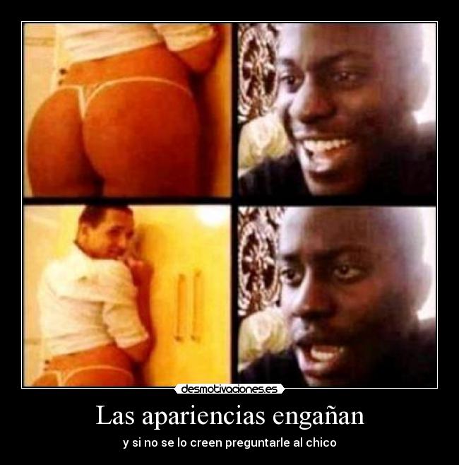 Las apariencias engañan - y si no se lo creen preguntarle al chico