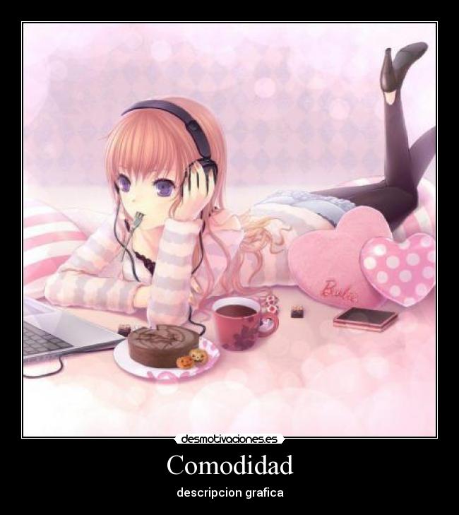 Comodidad - descripcion grafica