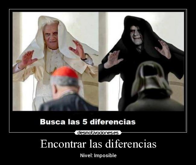 Encontrar las diferencias - Nivel: Imposible