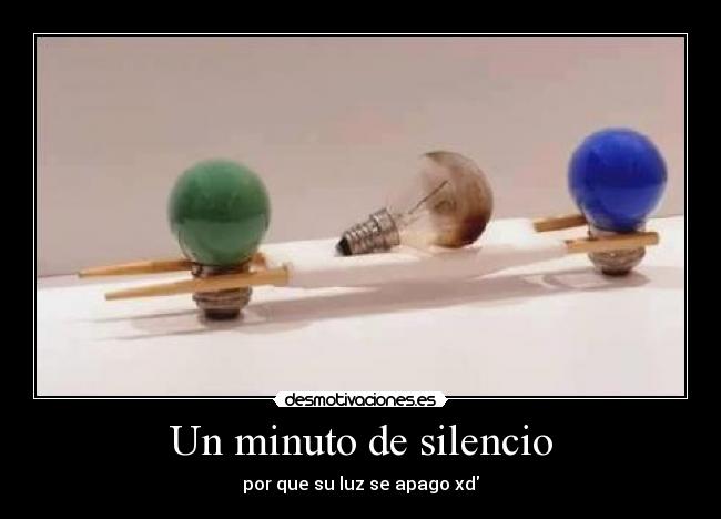 Un minuto de silencio - 