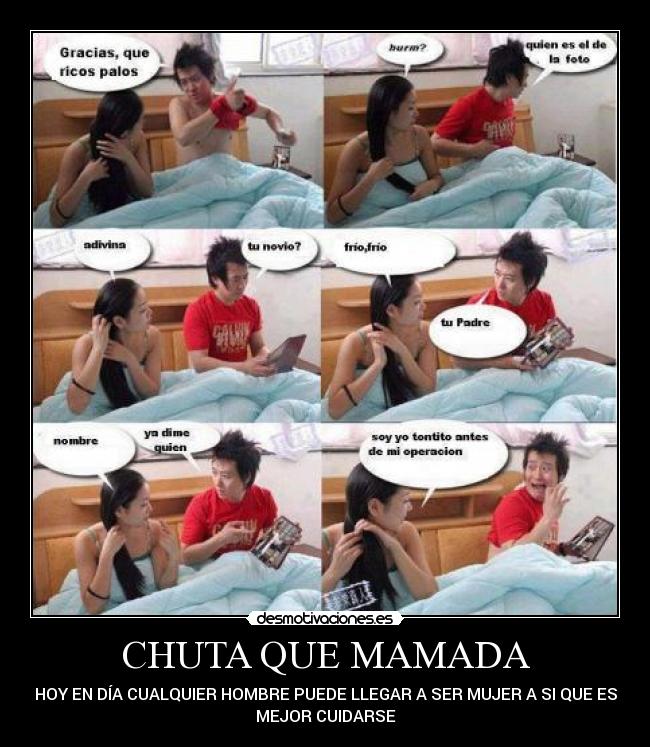 CHUTA QUE MAMADA -