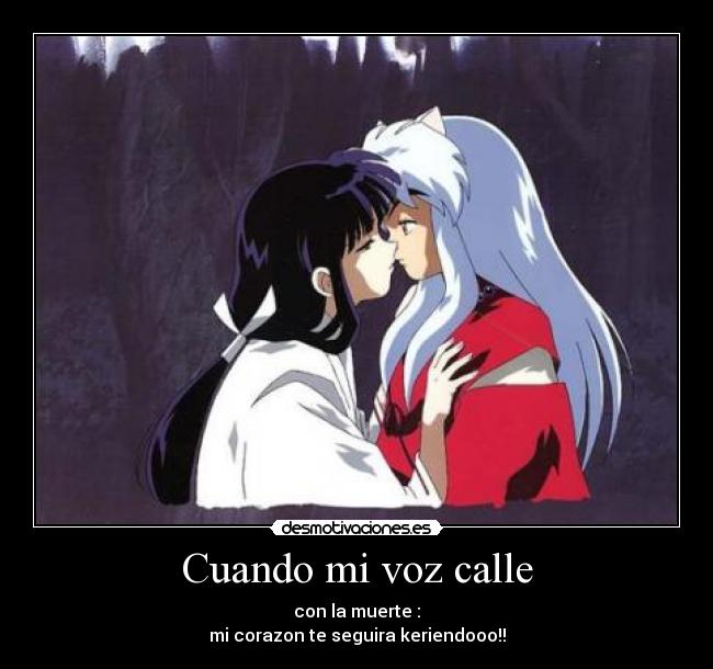 Cuando mi voz calle -