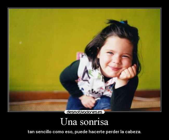 Una sonrisa - 