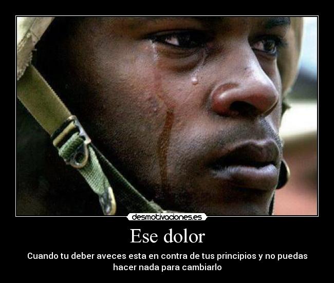 Ese dolor -