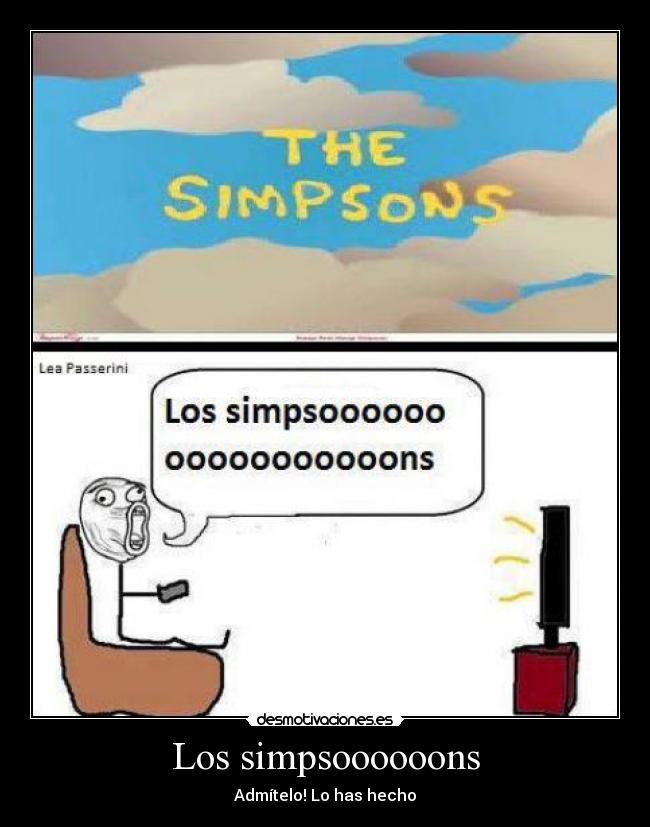 Los simpsoooooons - Admítelo! Lo has hecho