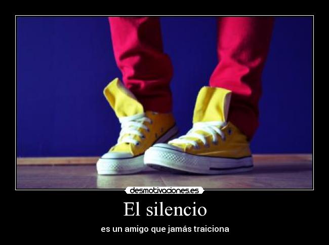 El silencio -
