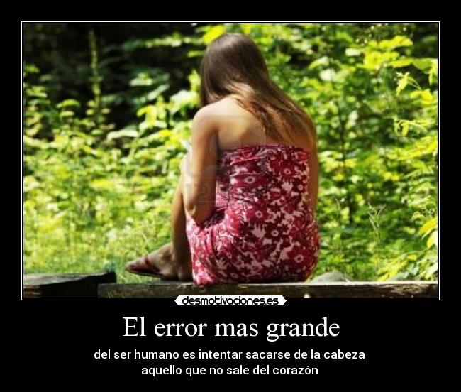 El error mas grande -