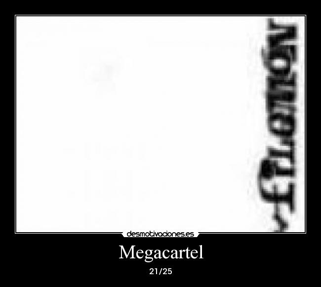 Megacartel - 21/25