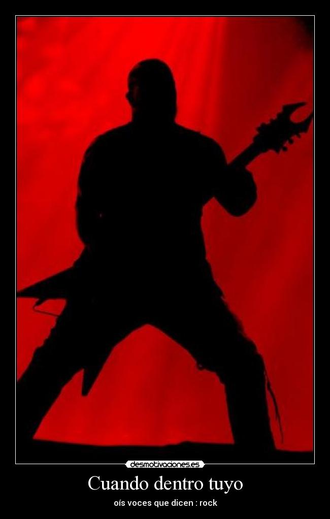 Cuando dentro tuyo -