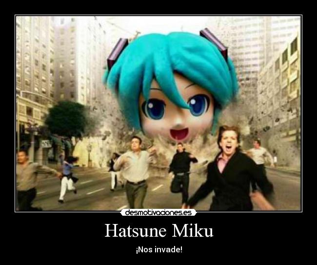 Hatsune Miku - ¡Nos invade!