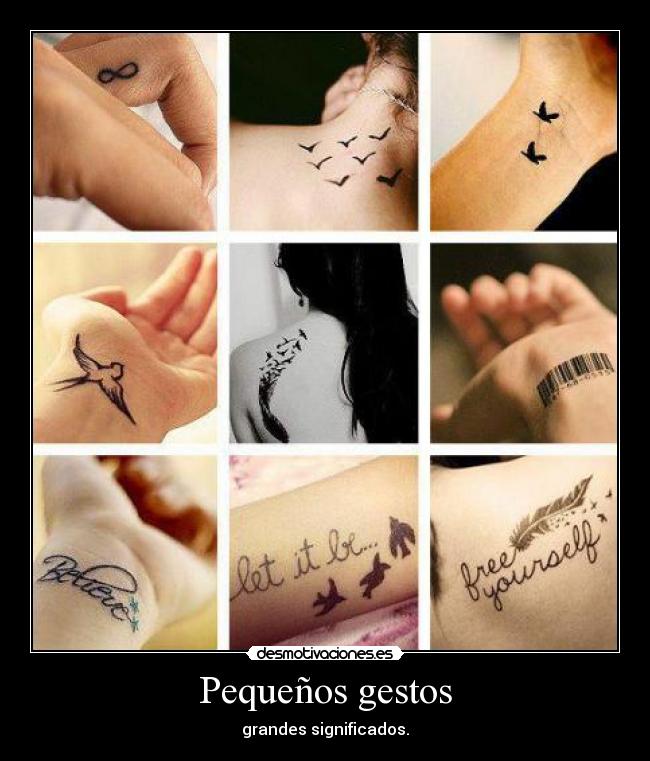 Pequeños gestos - 