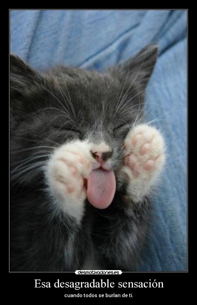 Esa desagradable sensación - 