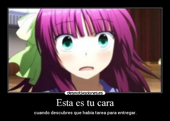 carteles hay que entregar tareas sabes desmotivaciones