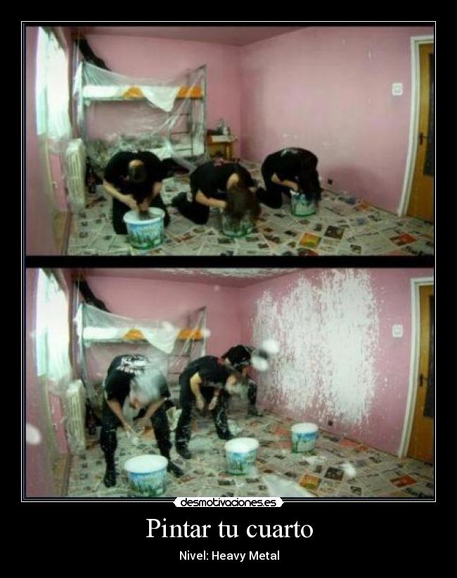 Pintar tu cuarto -