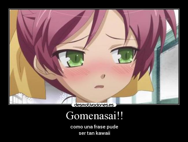 Gomenasai!! -