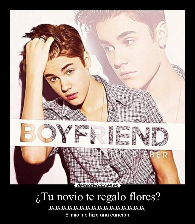 ¿Tu novio te regalo flores? - 