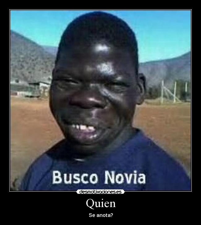 Quien - Se anota?