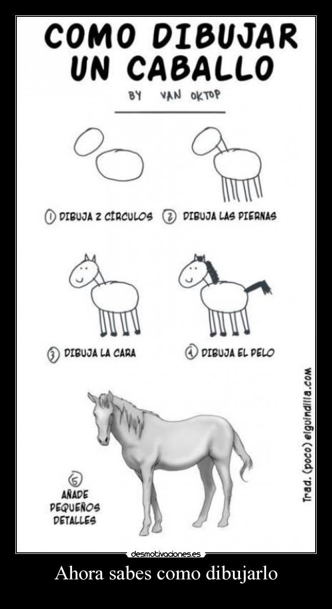 Ahora sabes como dibujarlo -
