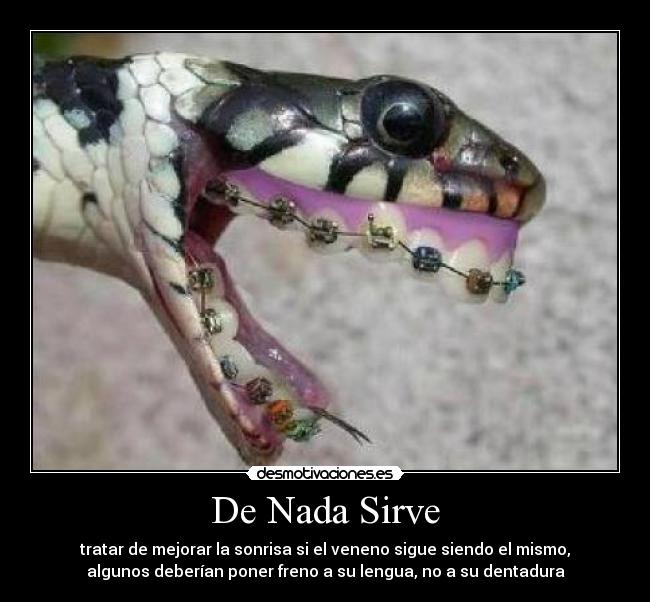 De Nada Sirve -