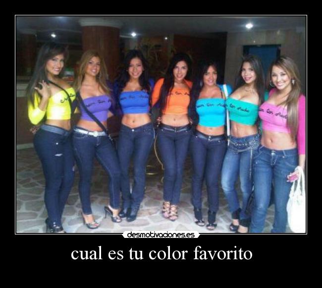 cual es tu color favorito -