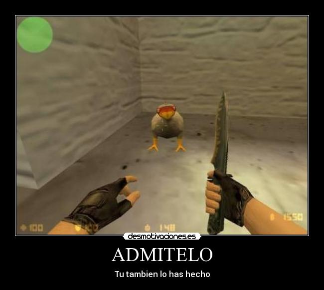 carteles counter strike desmotivaciones