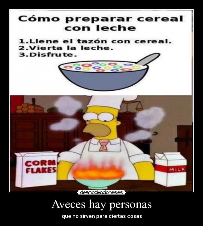 Aveces hay personas -