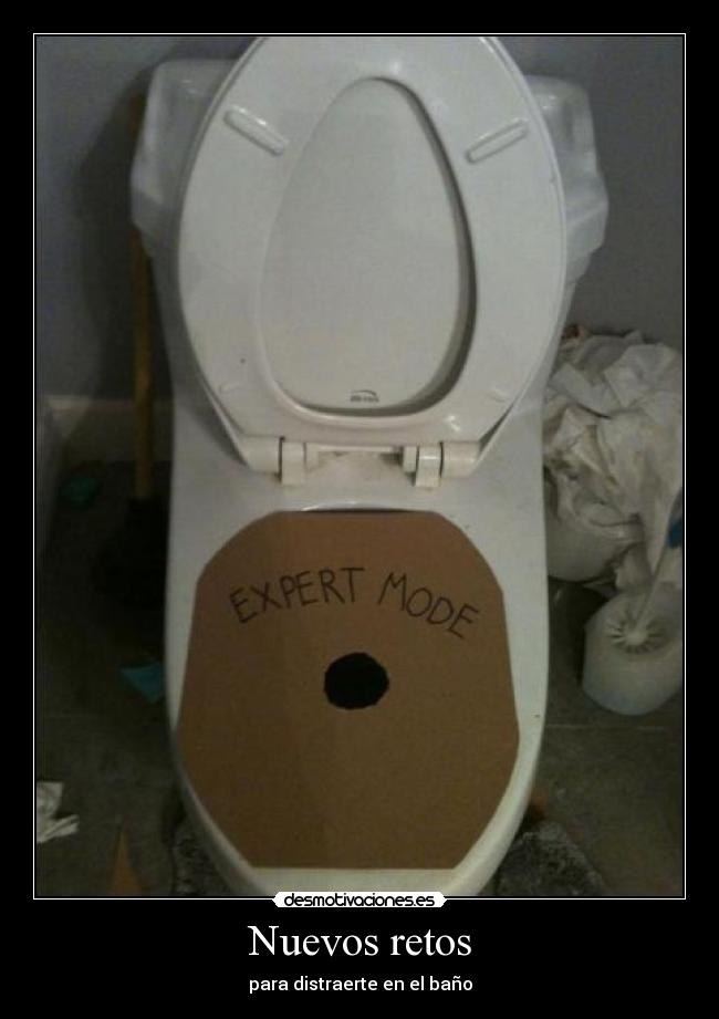 Nuevos retos - para distraerte en el baño