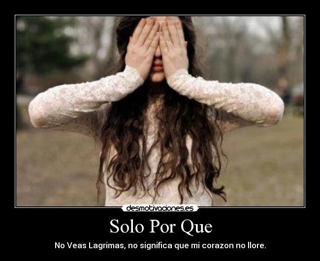 Solo Por Que - 